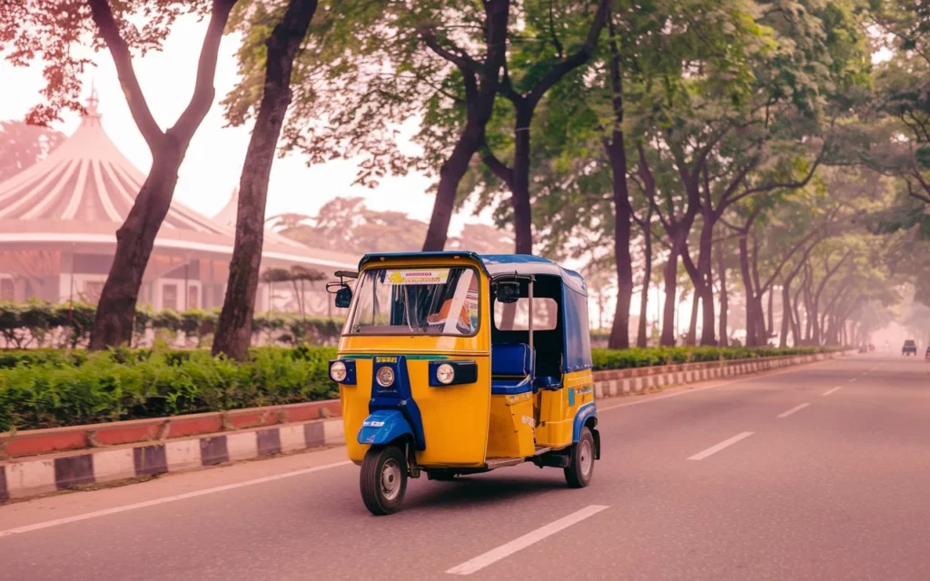 Auto Rickshaw Captions