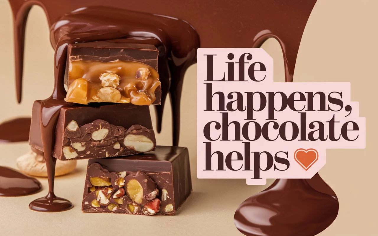 Chocolate Captions and Quotes