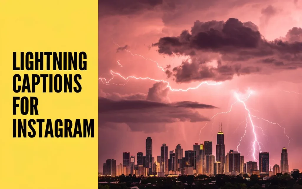 Lightning Captions for Instagram