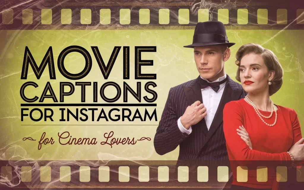 Movie Captions for Instagram for Cinema Lovers