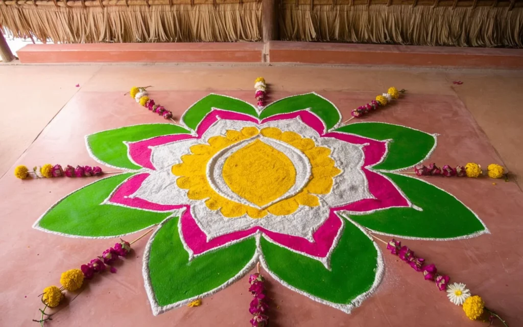 Rangoli Captions For Instagram