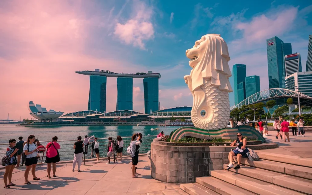 Merlion Park Captions For Instagram