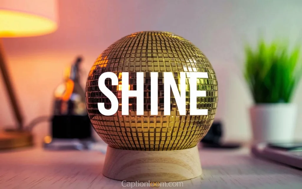 Shine Captions For Instagram