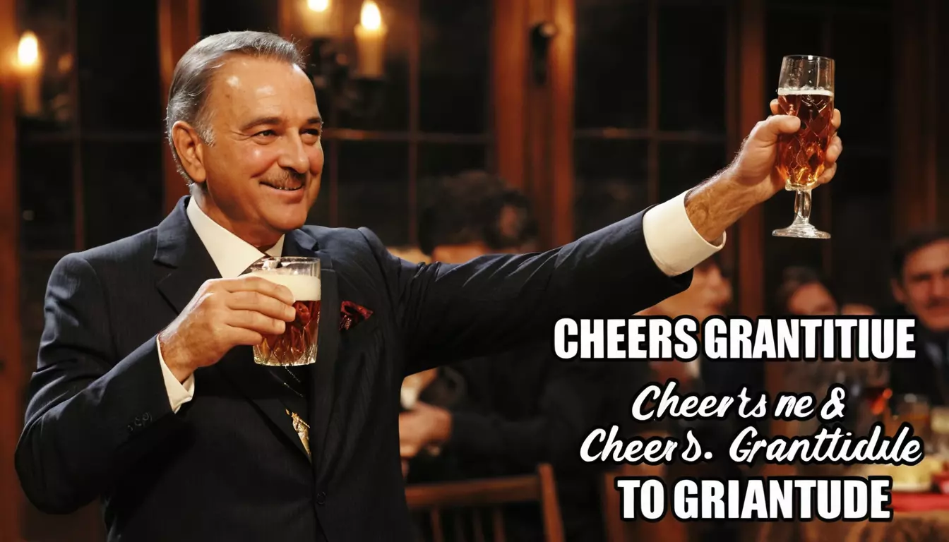 Cheers to Gratitude