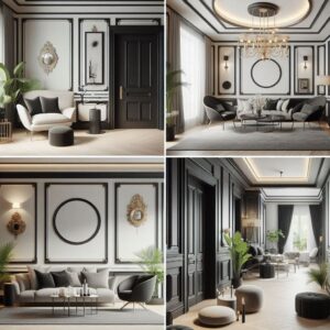Stunning Black Trim Ideas