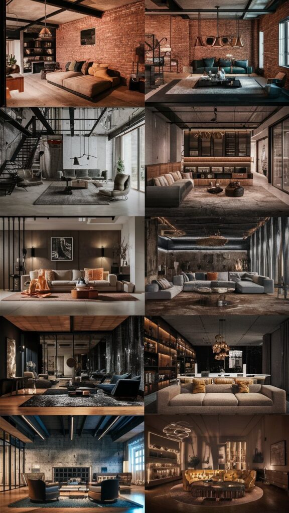 19 Stunning Industrial Living Room Ideas