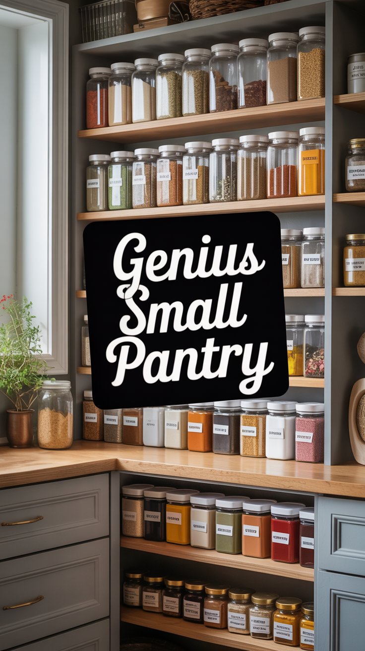 Genius Small Pantry