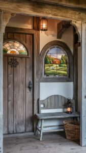 13 Rustic Entryways
