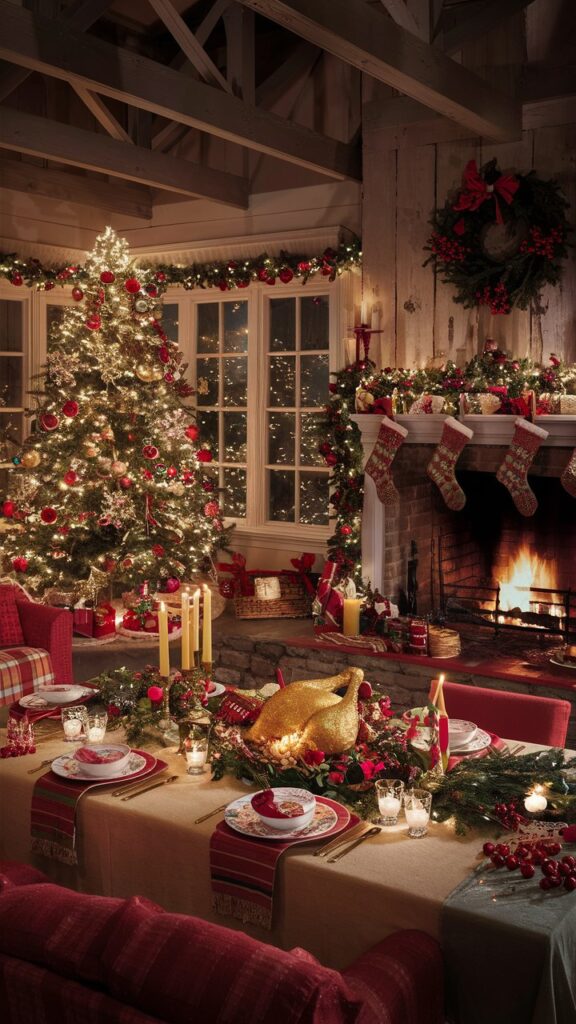 27 Christmas Living Room Decor Ideas