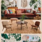 15 Midmod Boho Living Room Design Ideas