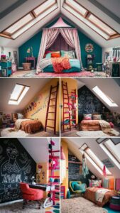 13 Fun and Creative Attic Bedroom Ideas