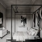 19 Neutral & Black Bedroom
