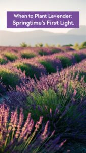 When to Plant Lavender