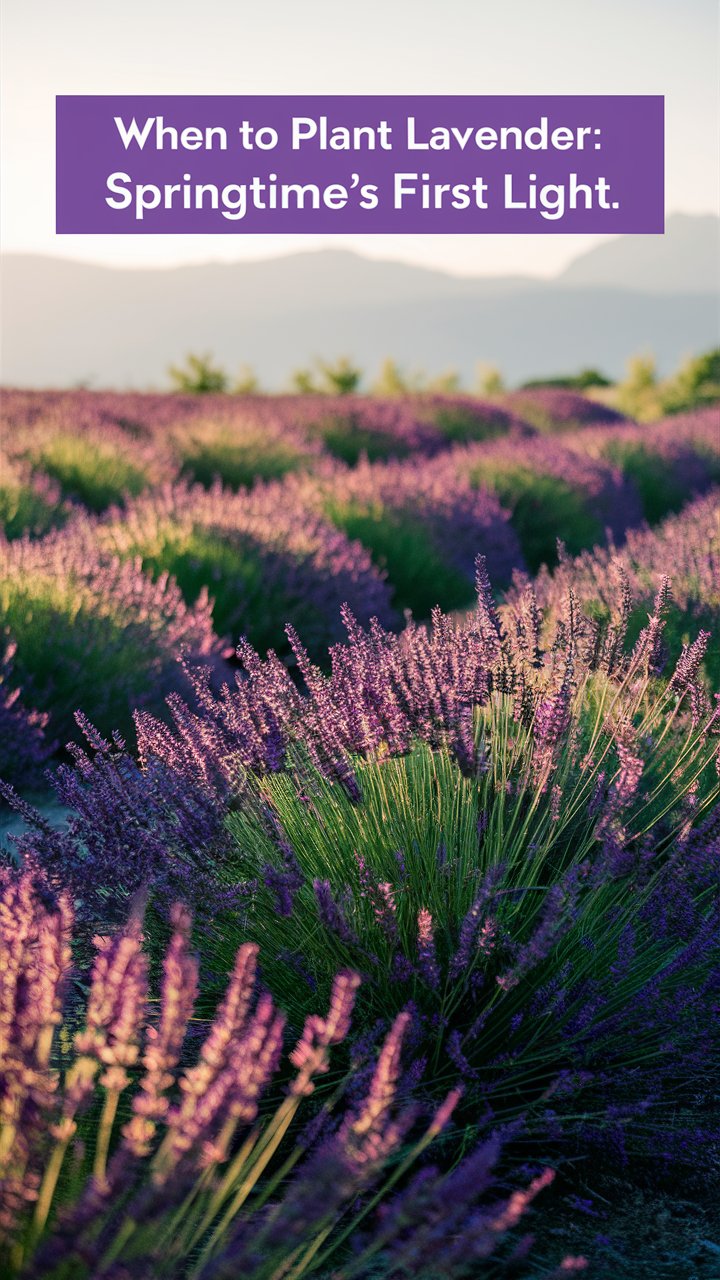 When to Plant Lavender
