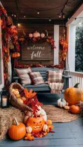 Fall Front Porch Decor