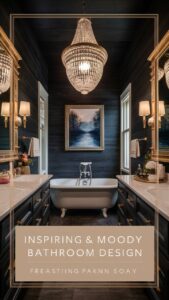 13 Inspiring Moody Bathroom Ideas