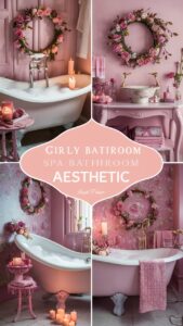 Girly Bathroom Aesthetic Pink