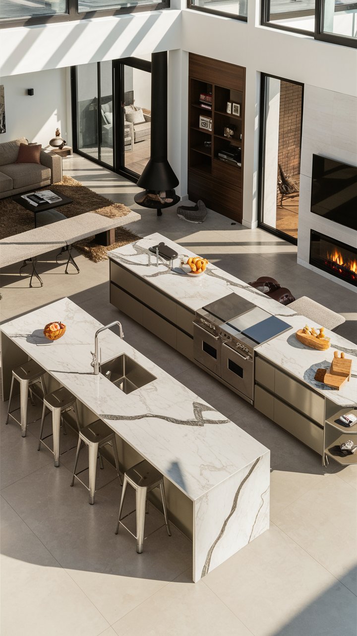 12 Genius Open Concept Kitchen Living Room Layouts