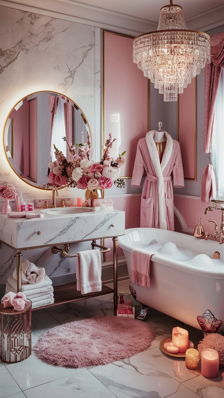 Girly Bathroom Ideas