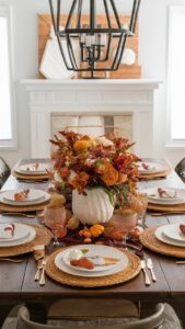 Fall Dining Table Decor Ideas